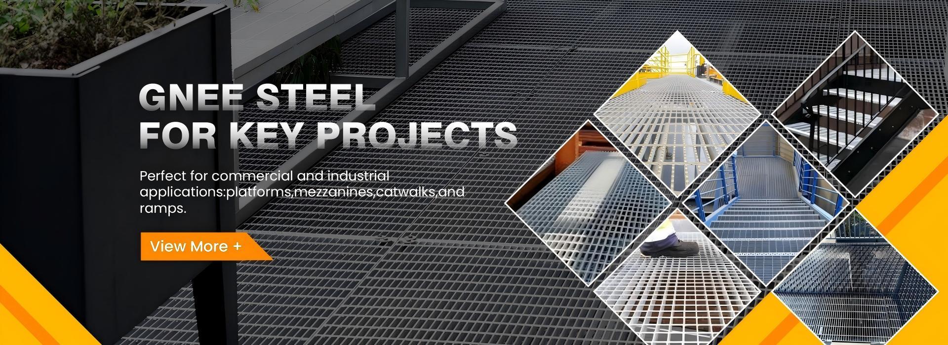 کیفیت گریتینگ گالوانیزه کارخانه