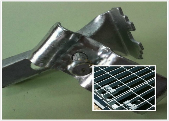 چین نوار فولادی ضد زنگ گریت کلیپس، نوار فولادی ورق جوش اتصالات گریتینگ تامین کننده