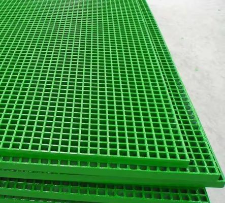 Fiberglass Mesh Walkway Floor Composite GRP FRP Gratings Fiberglass Reinforced Plastic FRP Grating Walkway