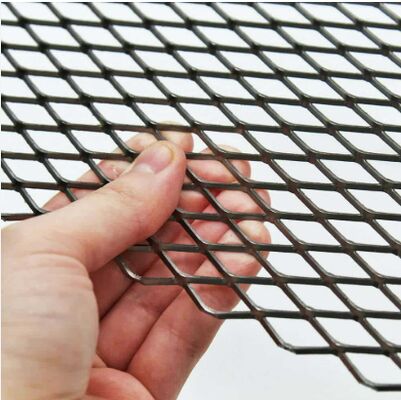 Stainless Steel Galvanized Expanded Metal Mesh Sheet with Diamond Shaped Openings for Versatile Applications
