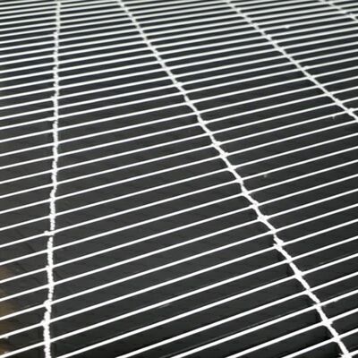 طرح سطح استیل بار شبکه با 25x3 استیل بار و گرم غوطه ور گالوانیزه برای سیستم عامل پیاده روی