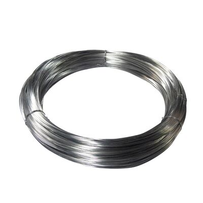 سیم آهن گالوانیزه گرم DIP با پوشش 50-150μm روی برای ساخت و ساز و حصار ساخته شده از فولاد کربن پایین