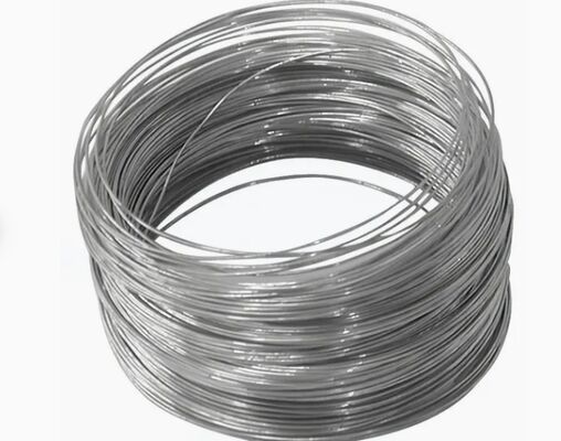 سیم آهن گالوانیزه گرم DIP با پوشش 50-150μm روی برای ساخت و ساز و حصار ساخته شده از فولاد کربن پایین