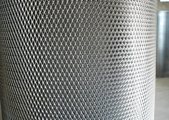 1mm ورق فولادی ضخیم فولاد 2.5mm - 50mm SWM Expanded Sheet Metal Mesh