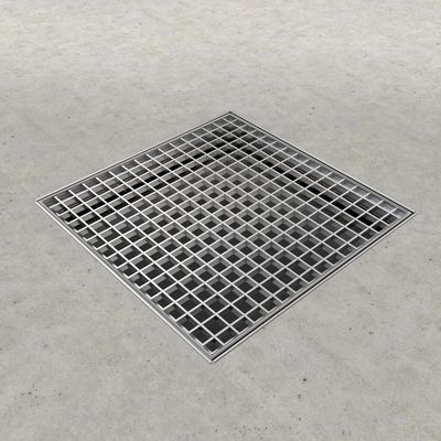 نرده استیل ضد زنگ با تحمل بار بالا و ضد لغزش، مواد Q235/Q345/SS304/SS316